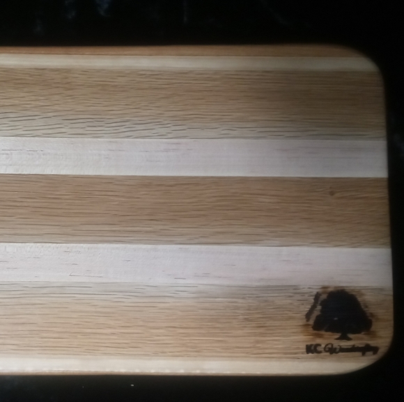 Kitchen Maple Red Oak Cutting Board Edge Grain Measurements Are In